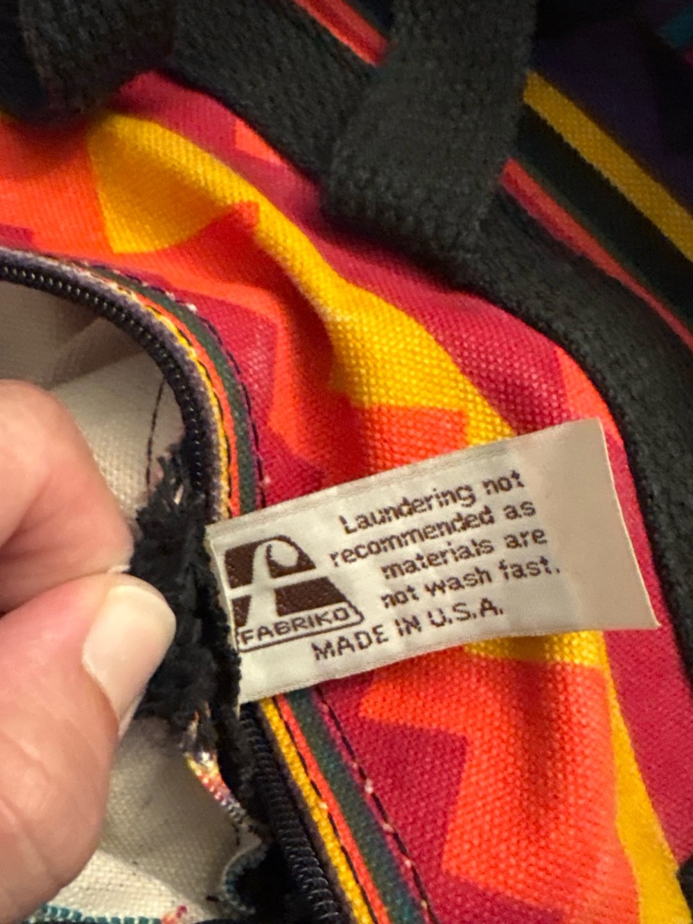 Reba Multicolor Aztec-Pattern bag - Picture 8 of 8